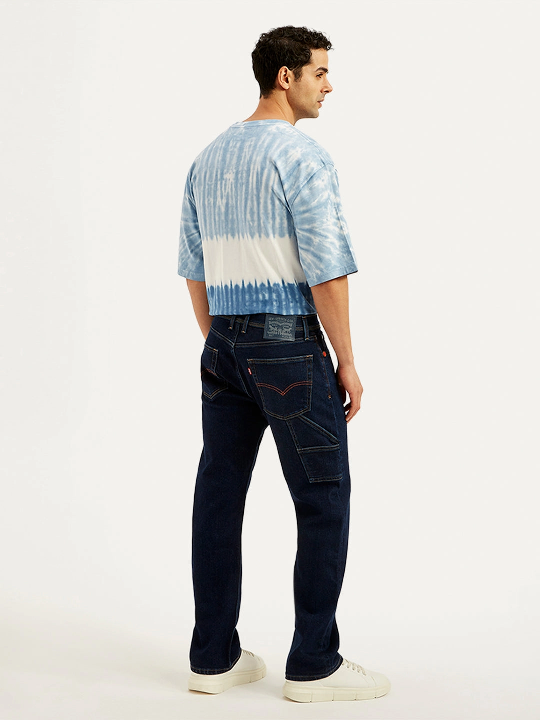 Men's 555 Relaxed Straight Fit Mid Rise Utility Jeans