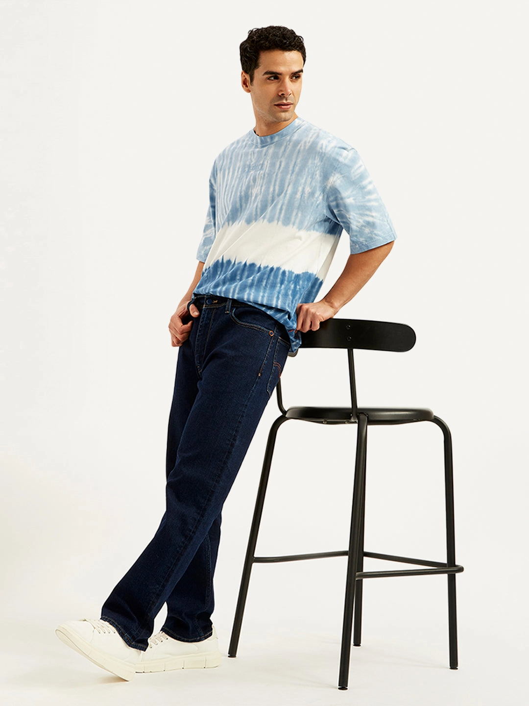Men's 555 Relaxed Straight Fit Mid Rise Utility Jeans