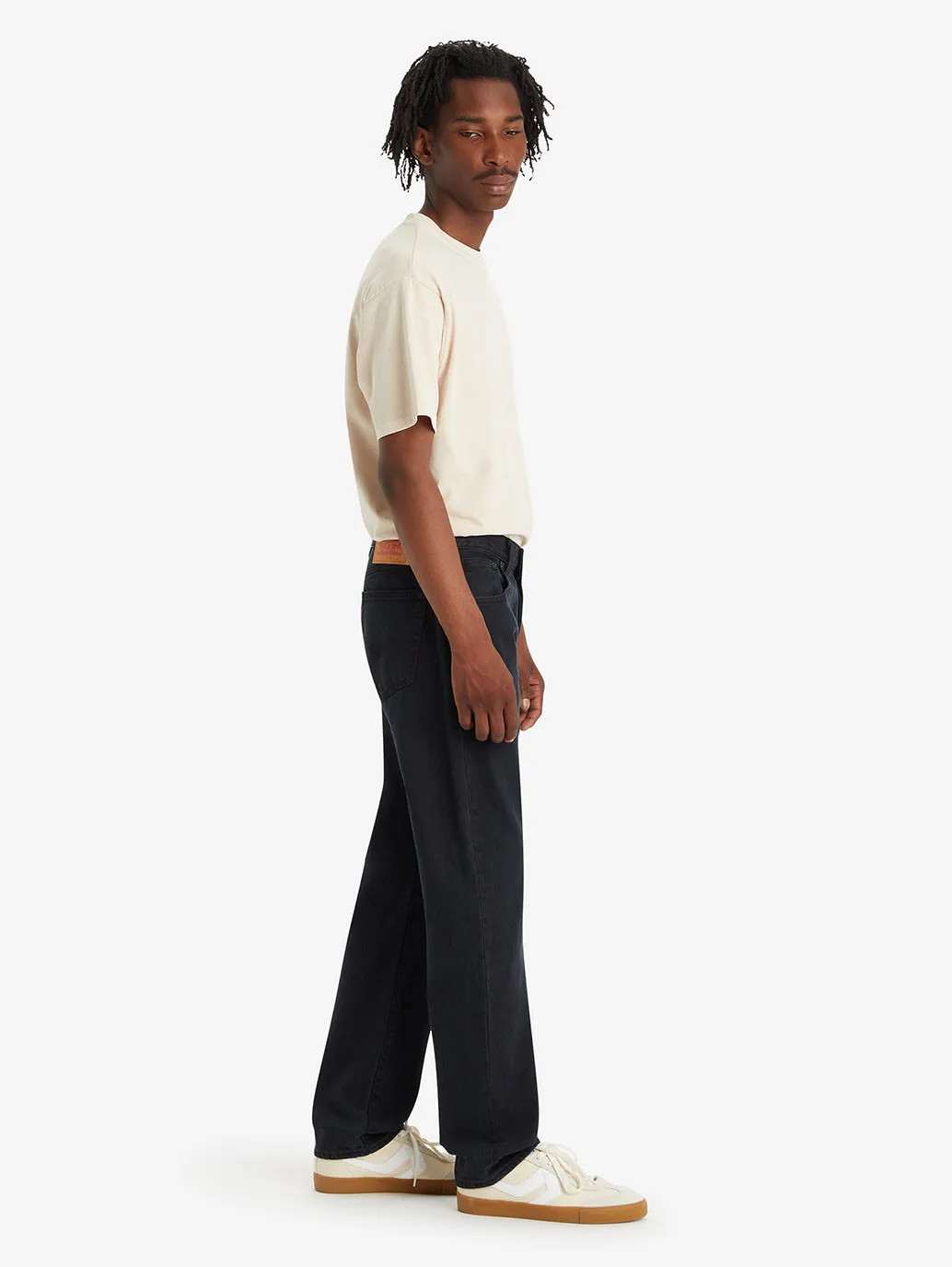 Herren 501 Blue Straight Fit Mid Rise Jeans