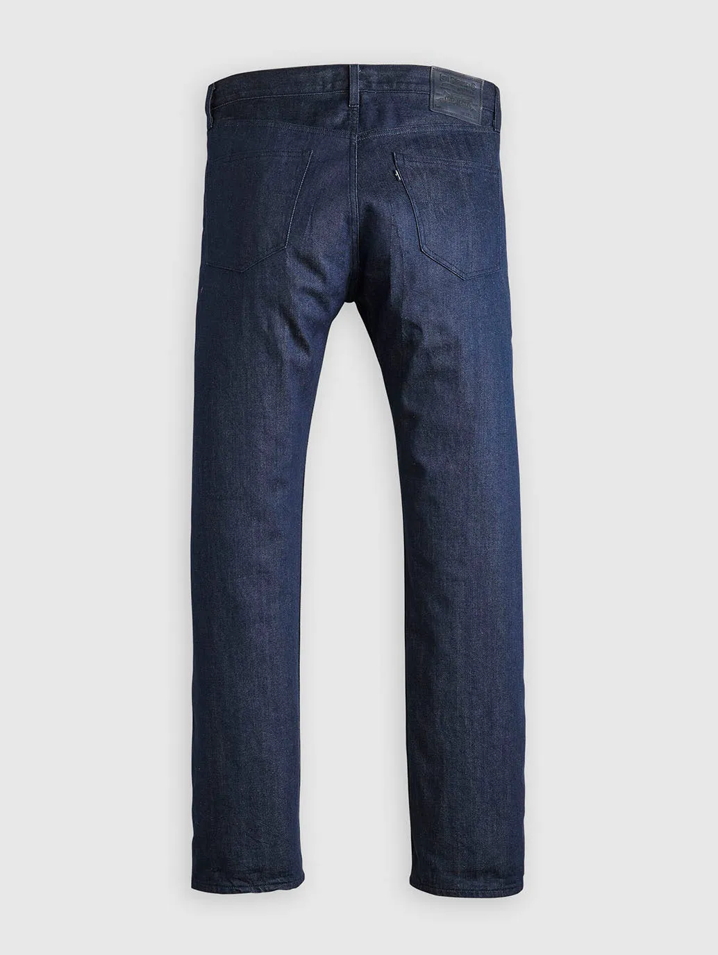 Herren 505 Dunkelblaue Gerade Passform Jeans mit mittlerer Taillenhöhe