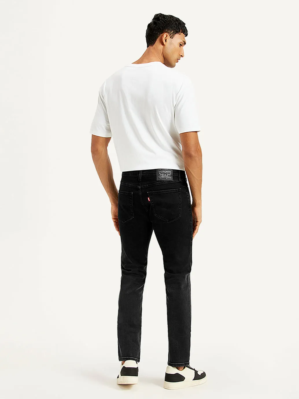 Herren 511 Schwarz Slim Fit Mid Rise Jeans