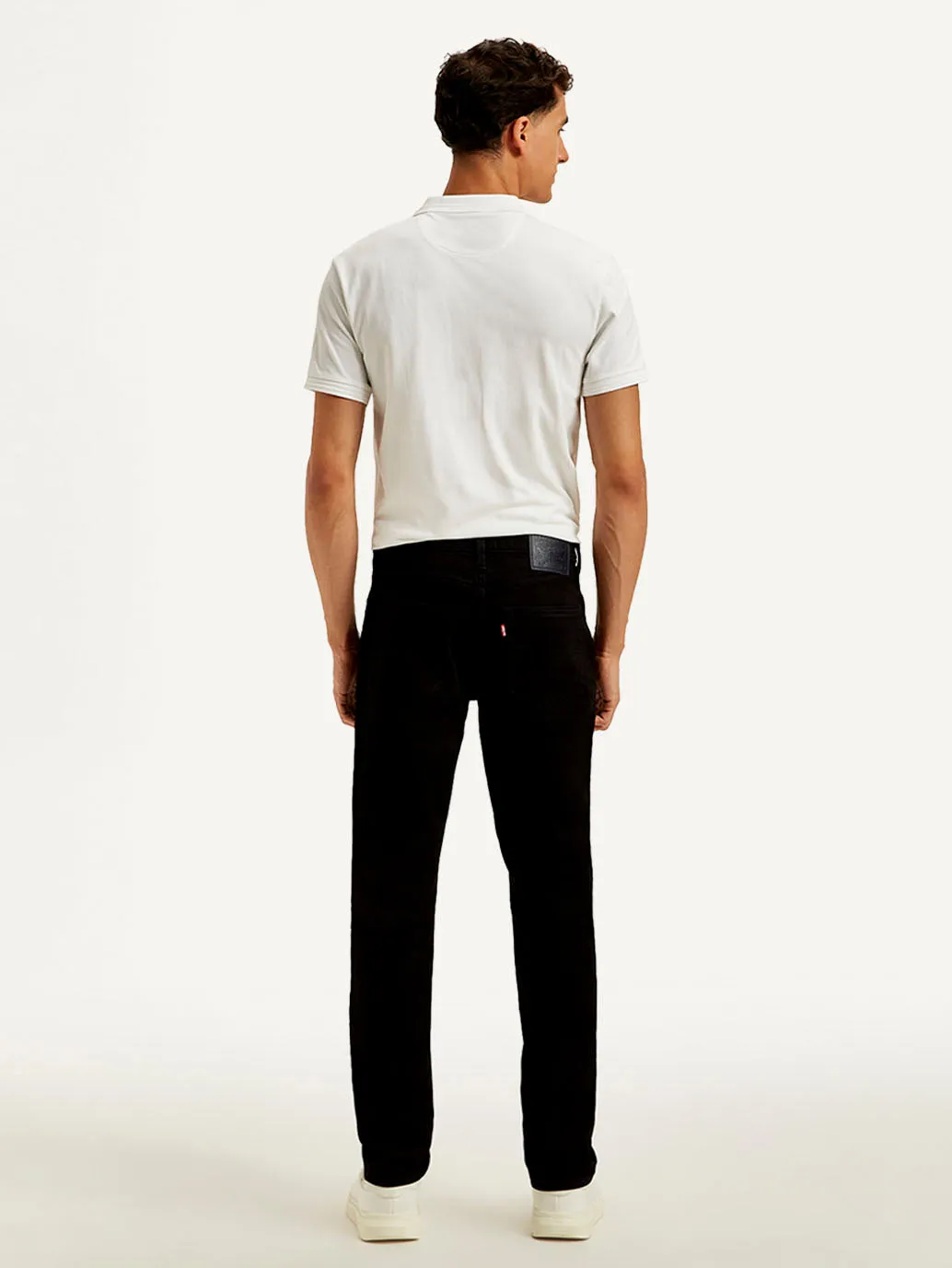 Herren 511 Schwarz Slim Fit Mid Rise Jeans
