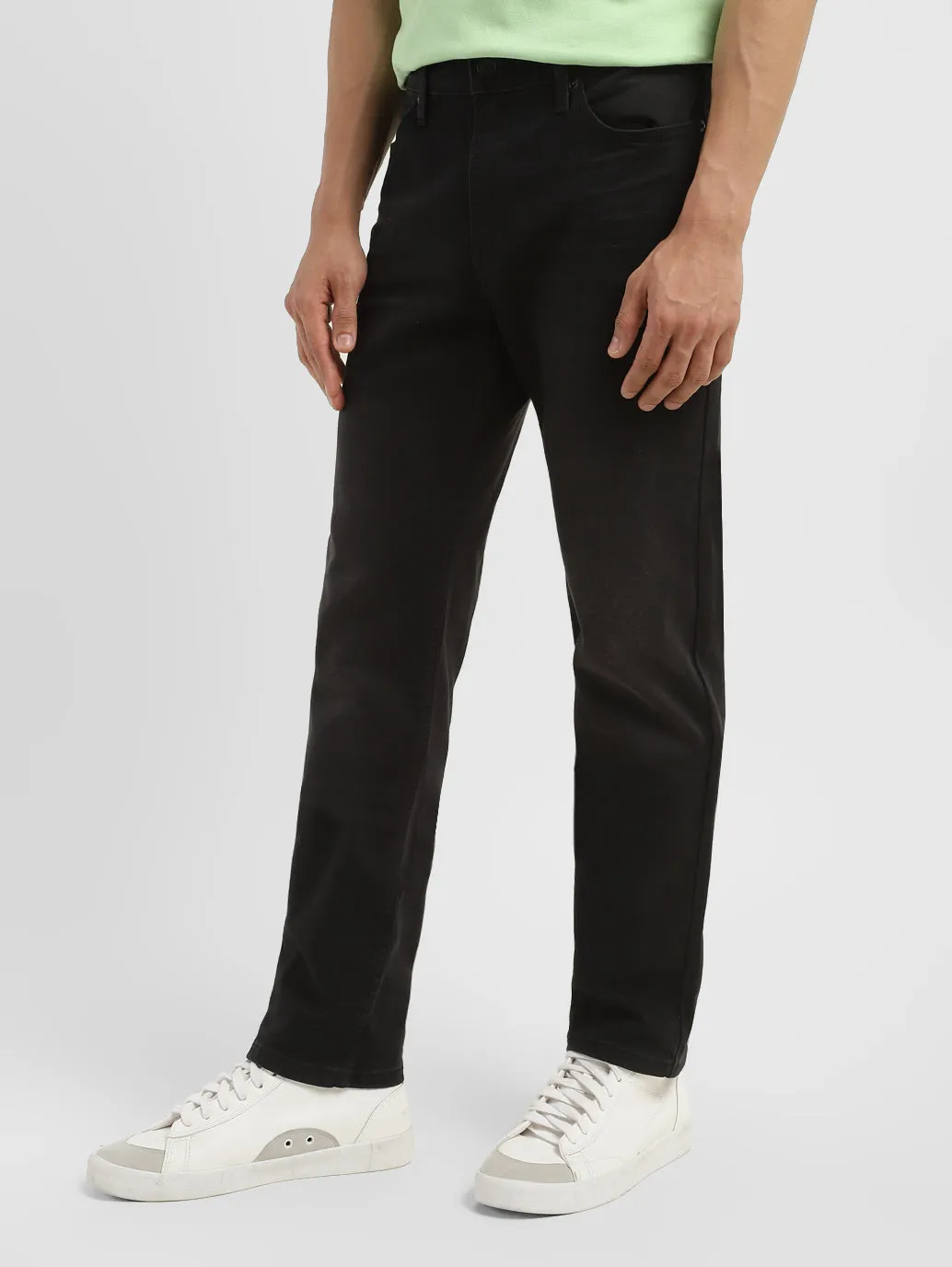 Herren 511 Schwarz Slim Fit Mid Rise Jeans