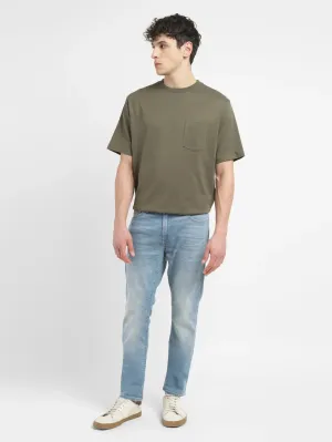 Men's 511 Blue Slim Fit Mid Rise Jeans