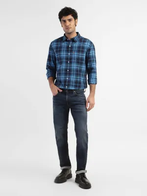 Herren 511 Blaue Slim Fit Jeans mit mittlerer Taillenhöhe