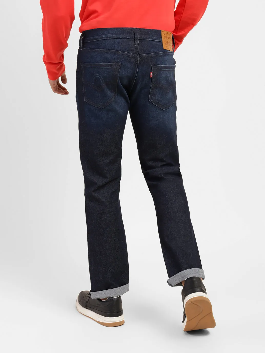 Herren 511 Blaue Slim Fit Jeans mit mittlerer Taillenhöhe