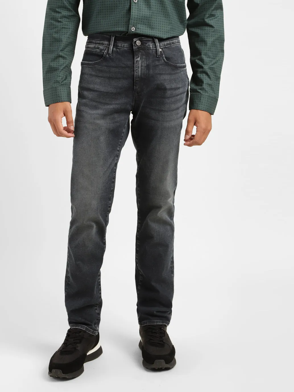 Herren 511 Blaue Slim Fit Jeans mit mittlerer Taillenhöhe