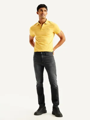Men's 511 Charcoal Grey Slim Fit Mid Rise Jeans