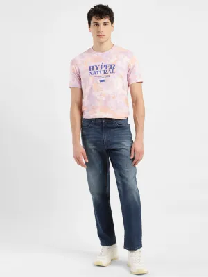 Men's 541 Blue Tapered Fit Mid Rise Jeans