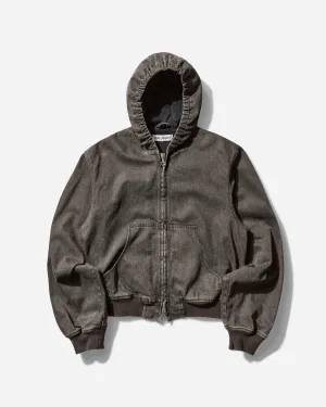Herren Bankjacke Schwarz Beschichtete Wäsche