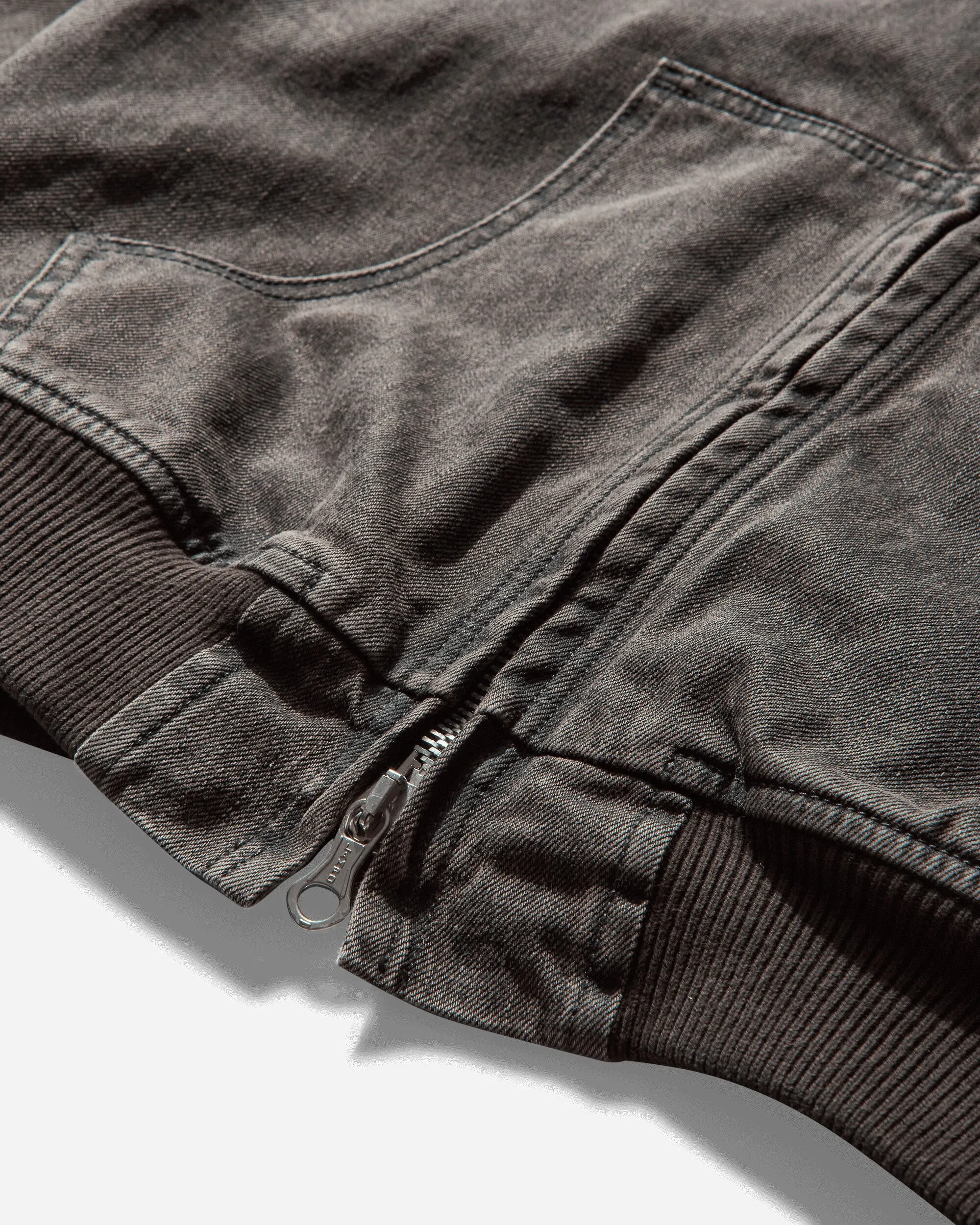 Herren Bankjacke Schwarz Beschichtete Wäsche
