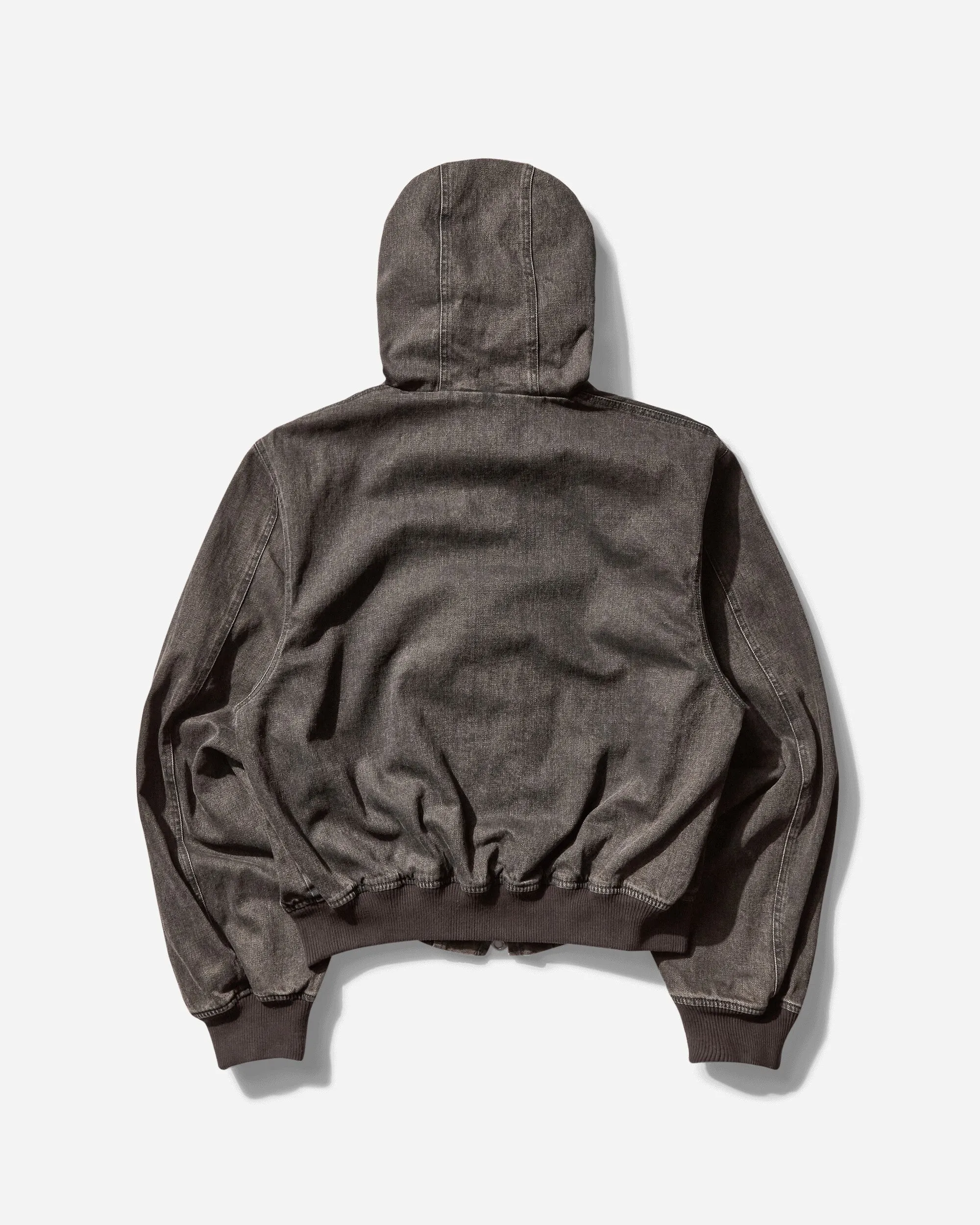 Herren Bankjacke Schwarz Beschichtete Wäsche