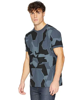Herren T-Shirt mit Tarnmuster, Mehrfarbig