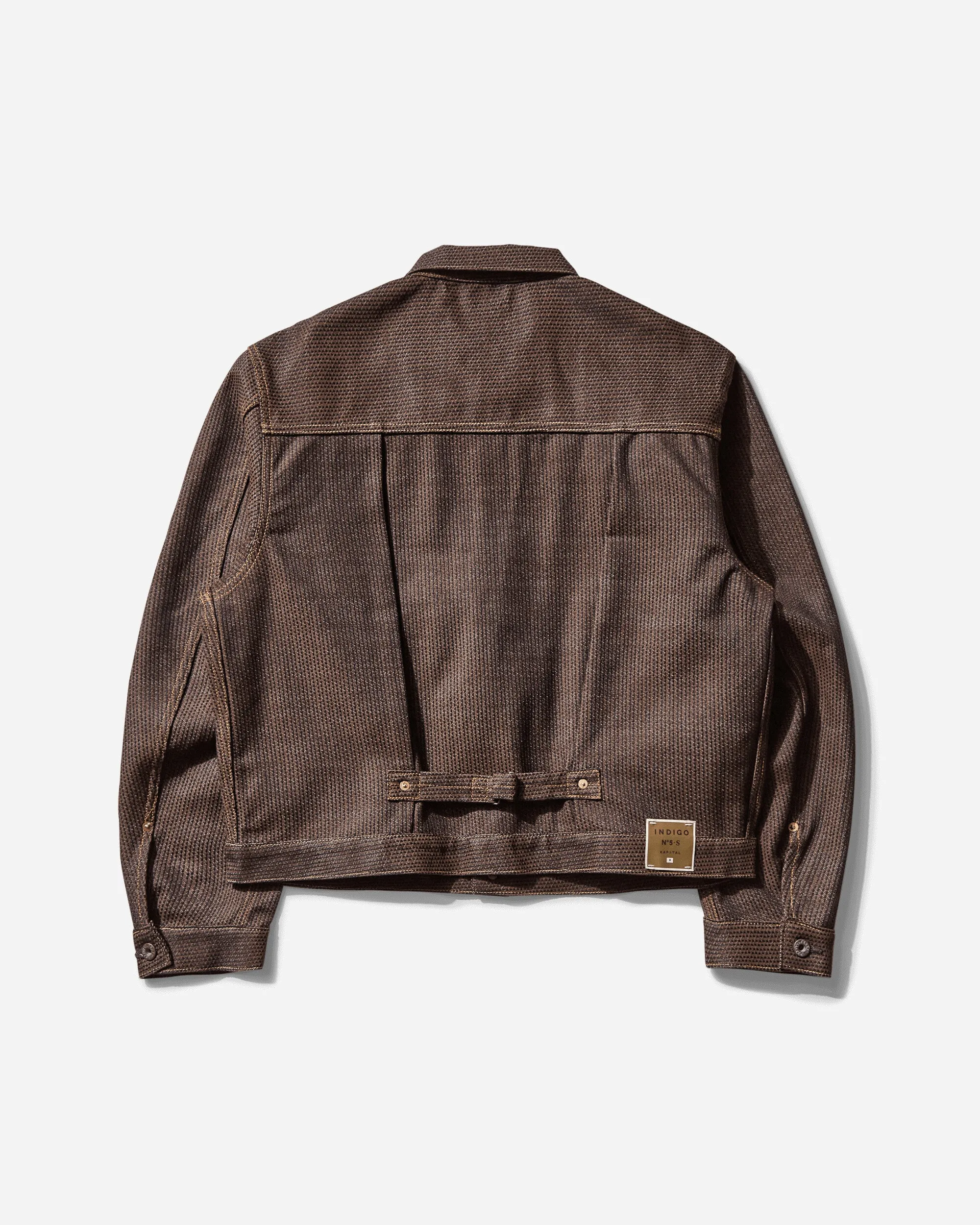 Herren Century Denim 1st Jacket Kaki / Indigo