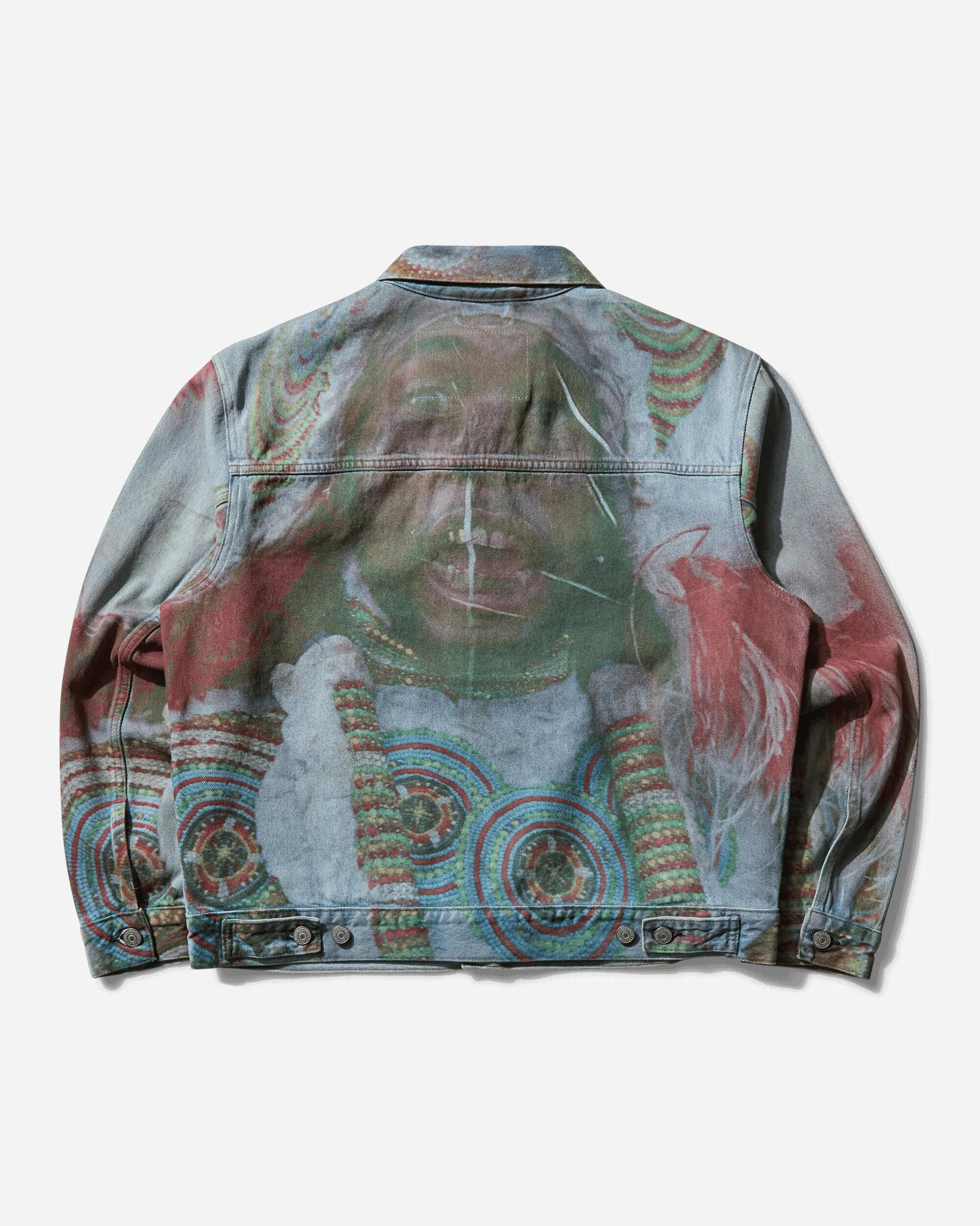 Herren Denim Tears Foto Trucker Jacket Mehrfarbig