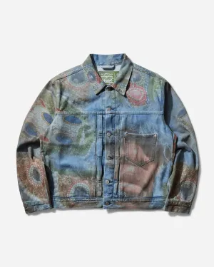 Herren Denim Tears Foto Trucker Jacket Mehrfarbig