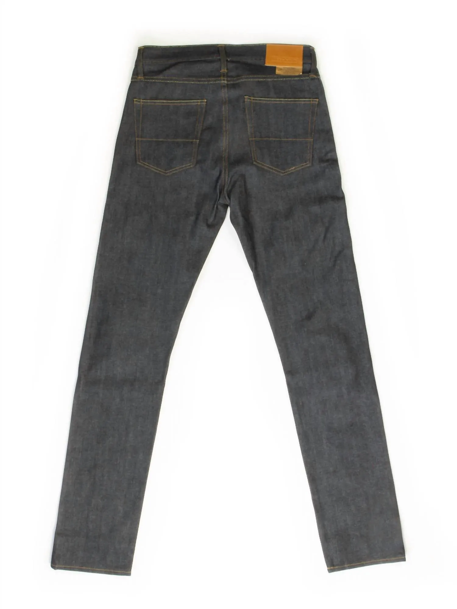 Herren Elgin 12.5Oz Slim Tapered Jeans mit mittlerer Taillenhöhe in Indigo