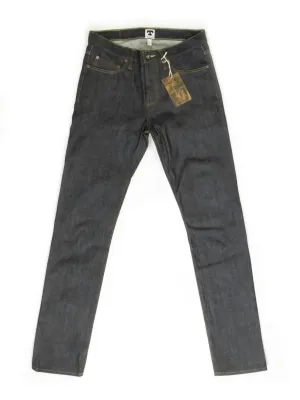 Herren Elgin 12.5Oz Slim Tapered Jeans mit mittlerer Taillenhöhe in Indigo