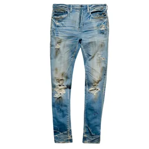 Herren Fenella Skinny Jeans in Blau
