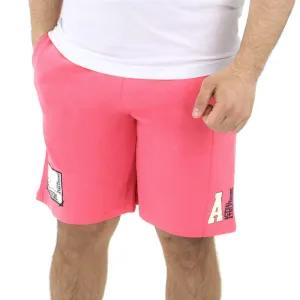Herren Grafik-Seiten Shorts, Rosa