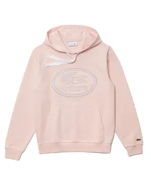 Herren Kapuzenpullover mit besticktem Logo und Piqué-Fleece, Hellrosa Patagonia Kleidung