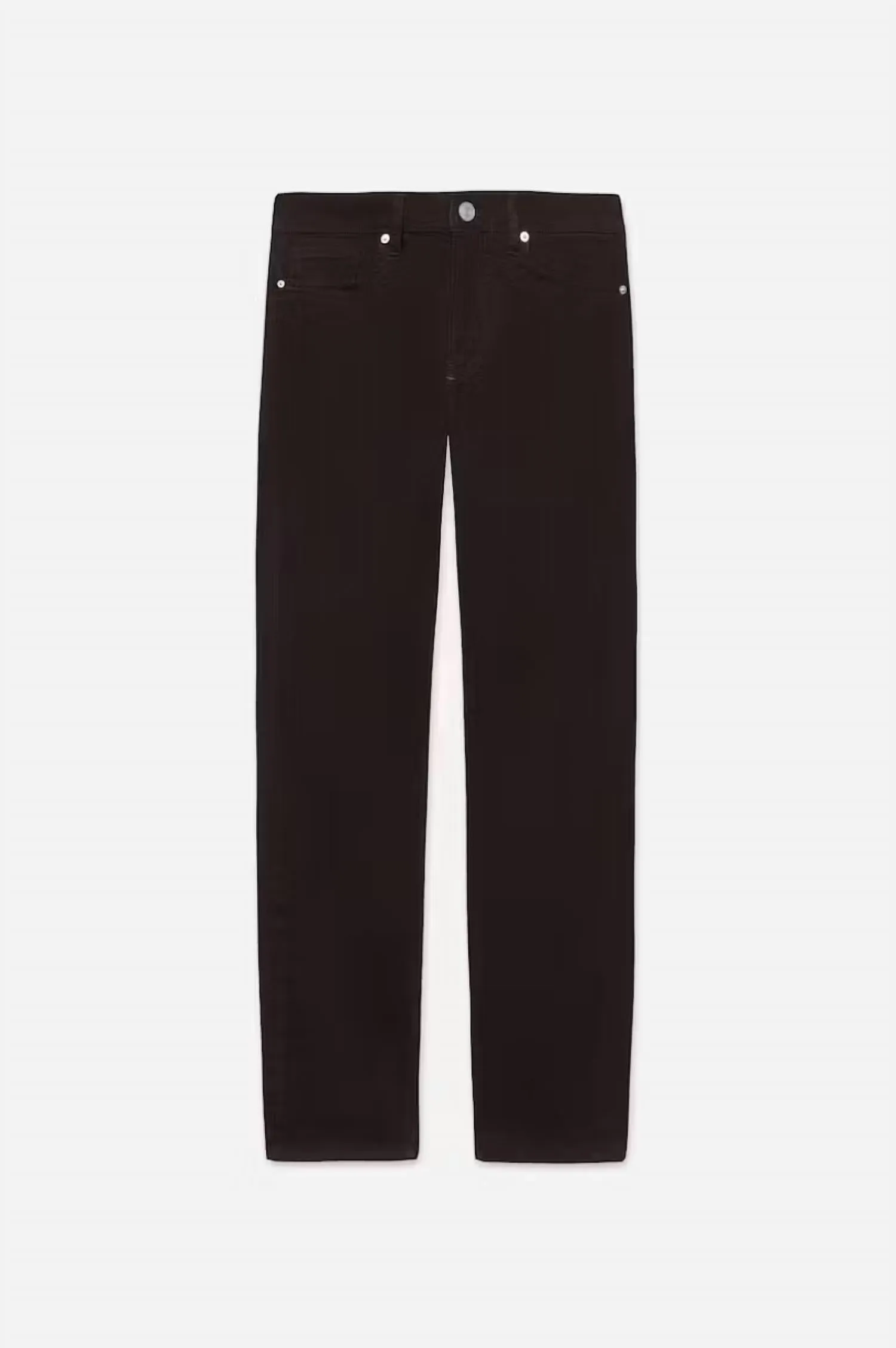 Herren L'homme Slim Twill Jeans In Gewaschenem Schwarz