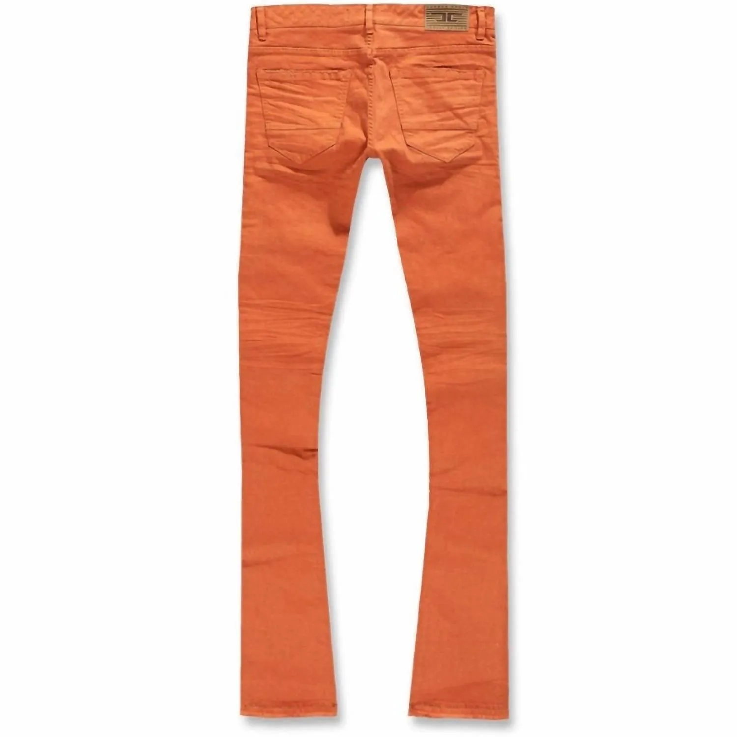 Herren Martin Stacked Kingsbridge Denim Jeans in Orange