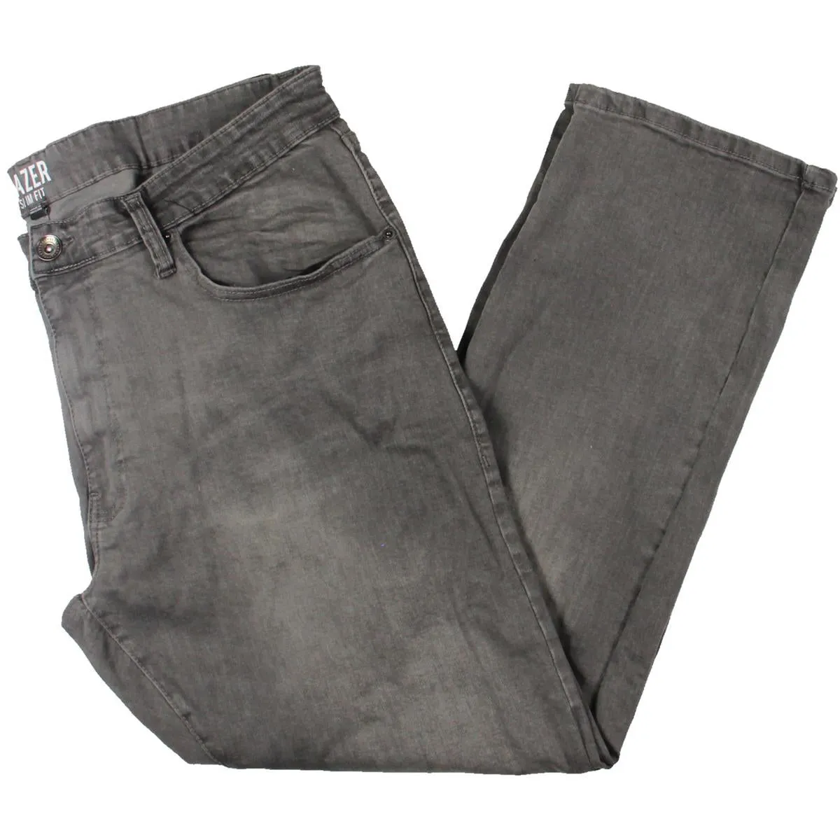 Herren Slim Jeans mit mittlerer Taillenhöhe und Destroyed-Optik