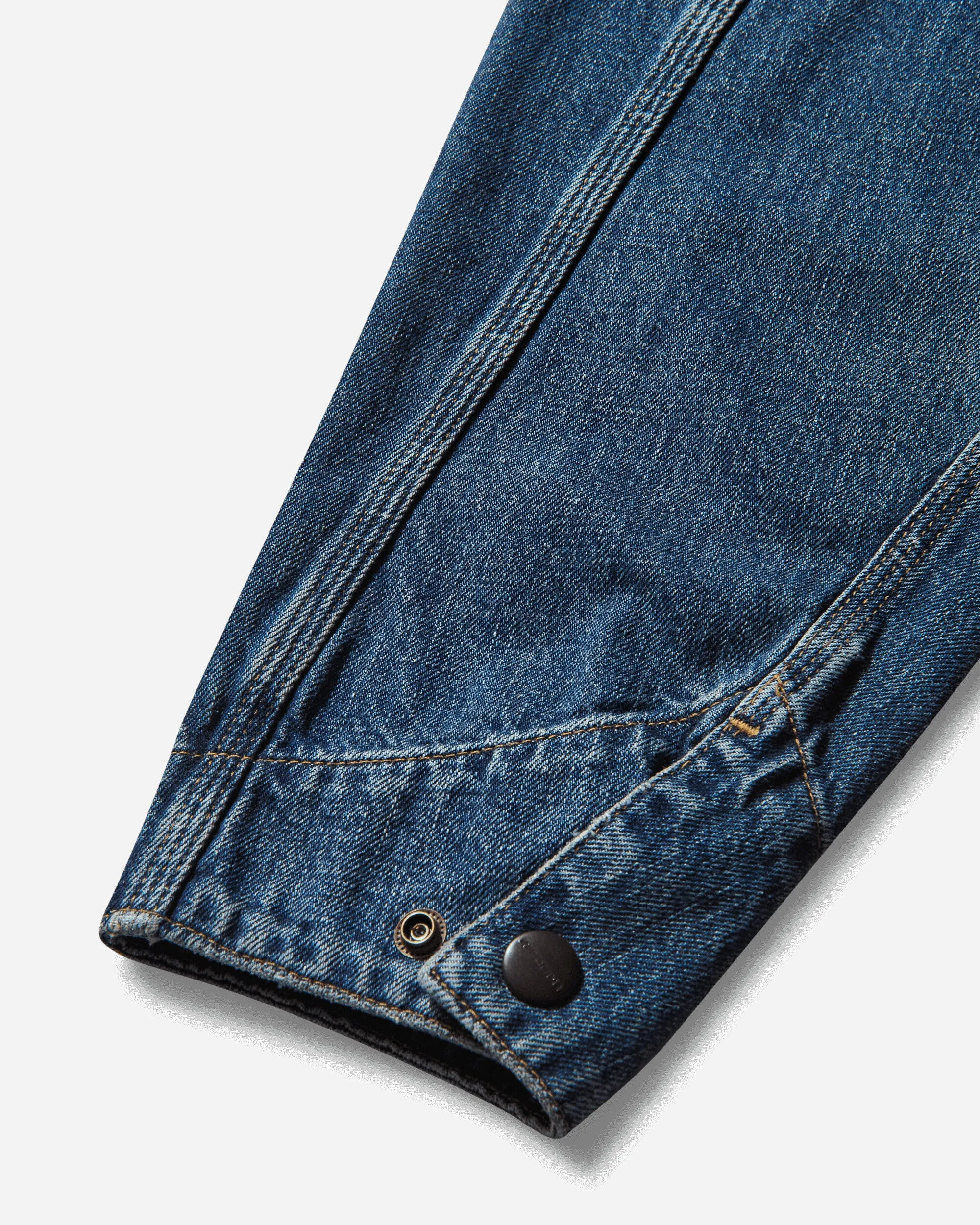Herren OG Detroit Jacke Blau (Dunkel Used Wash)