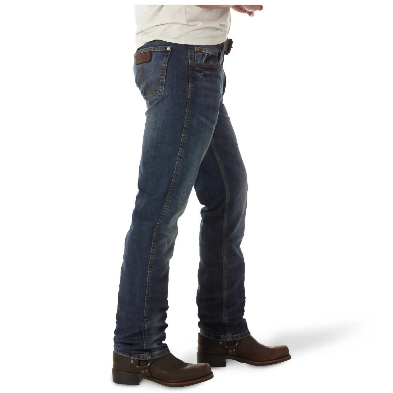 Herren Retro Slim Fit Straight Jeans In Bozeman