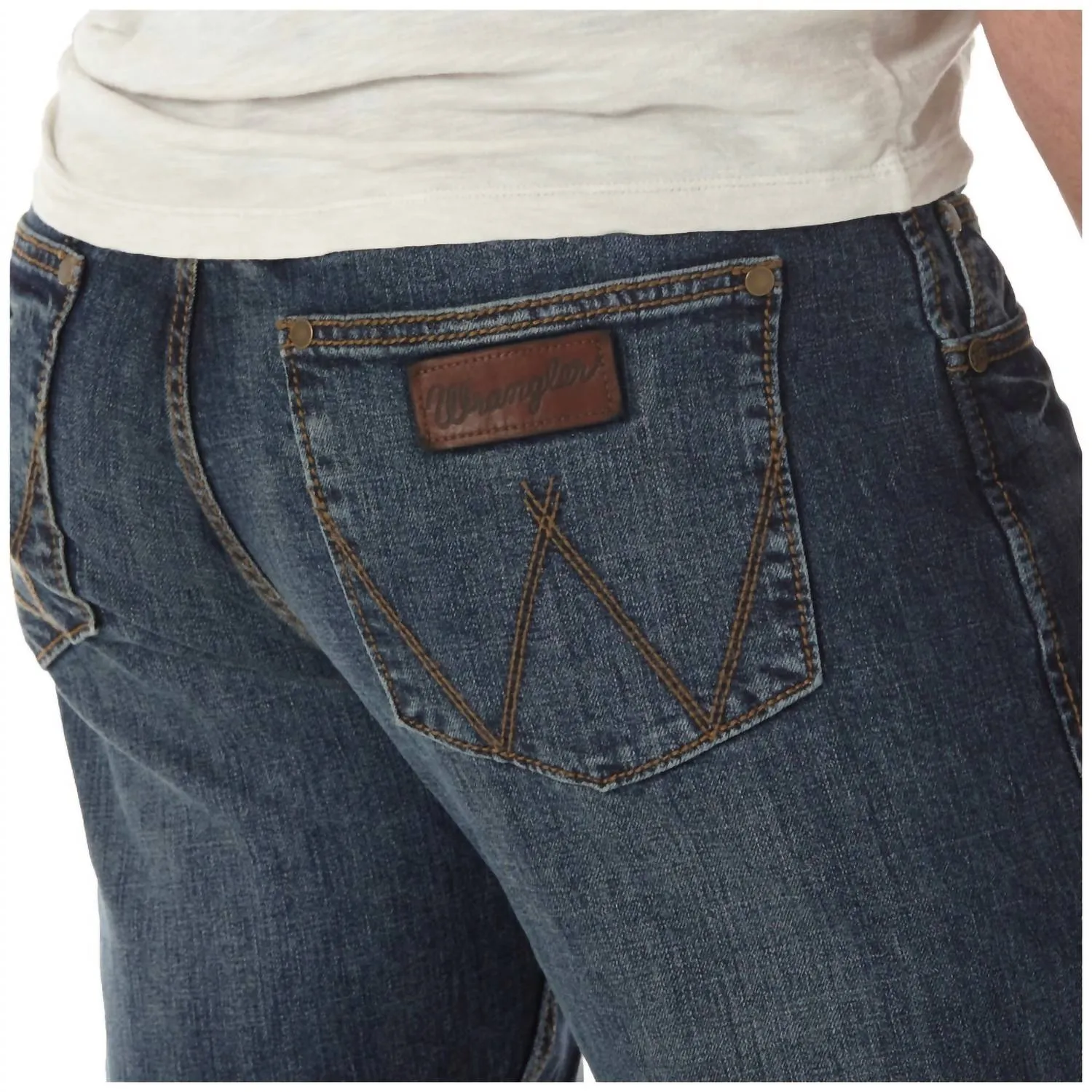 Herren Retro Slim Fit Straight Jeans In Bozeman