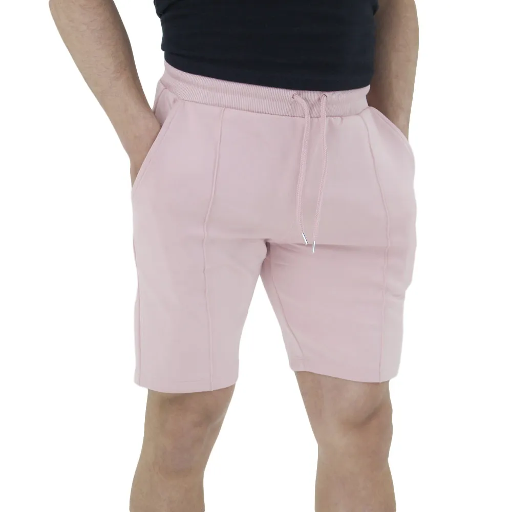 Herren Slim Fit Shorts, Rosa
