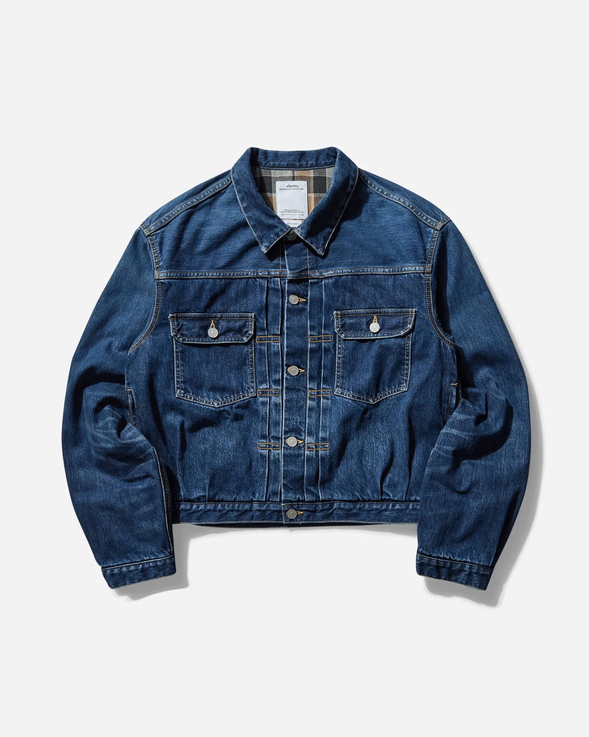 Herren SS 101X Jacke Damaged (Check) Beige