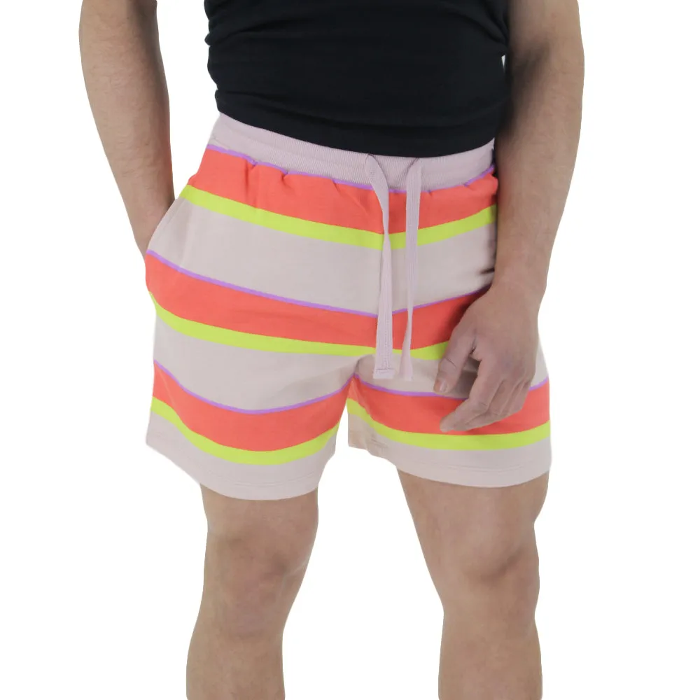Herren gestreifte Freizeitkurzshorts, Mehrfarbig