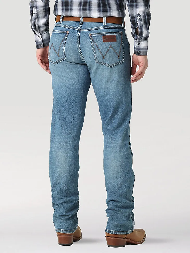 Herren Wrangler Retro Slim Fit Bootcut Jeans in Tabak von Wrangler Clothing