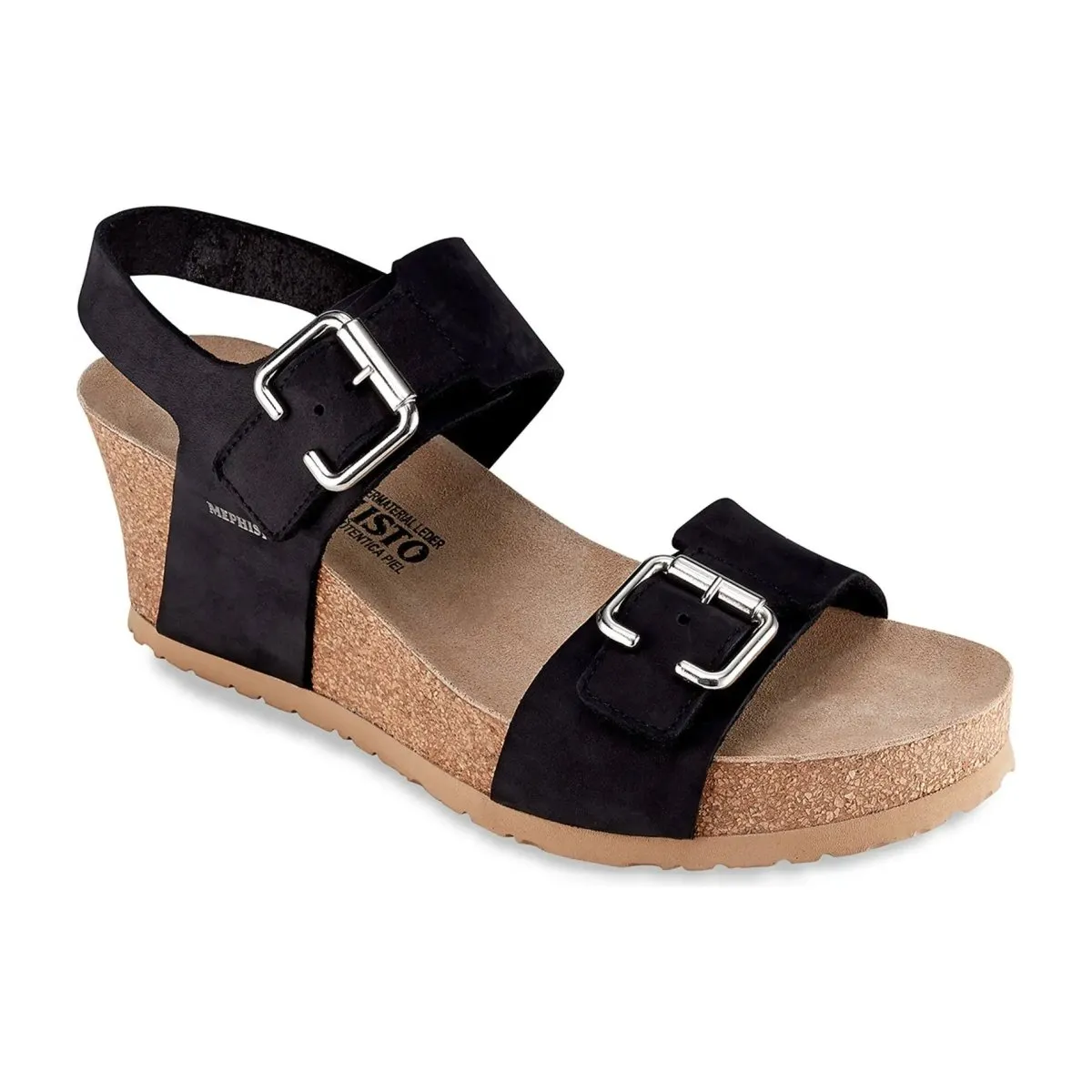 Mephisto Damen Lissandra Schwarz Nubuck Mephisto Schuhe
