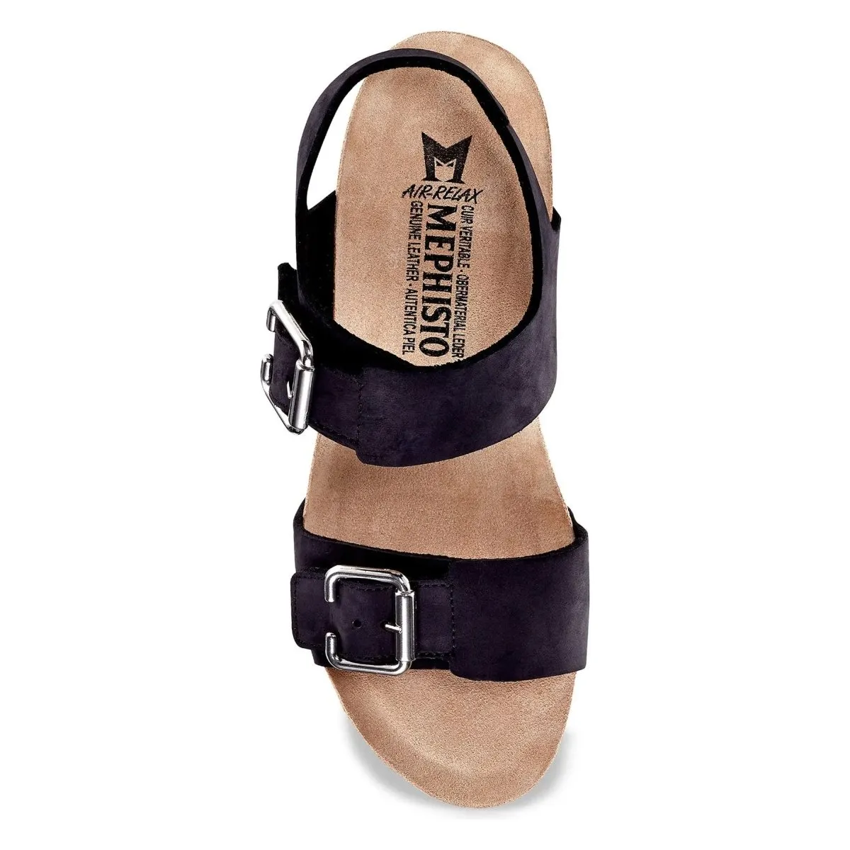 Mephisto Damen Lissandra Schwarz Nubuck Mephisto Schuhe