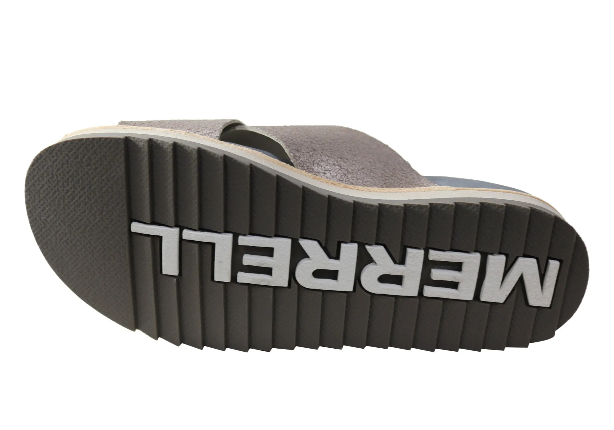 Merrell Damen Juno Slide Bequeme Leder Slides Sandalen Merrell Schuhe
