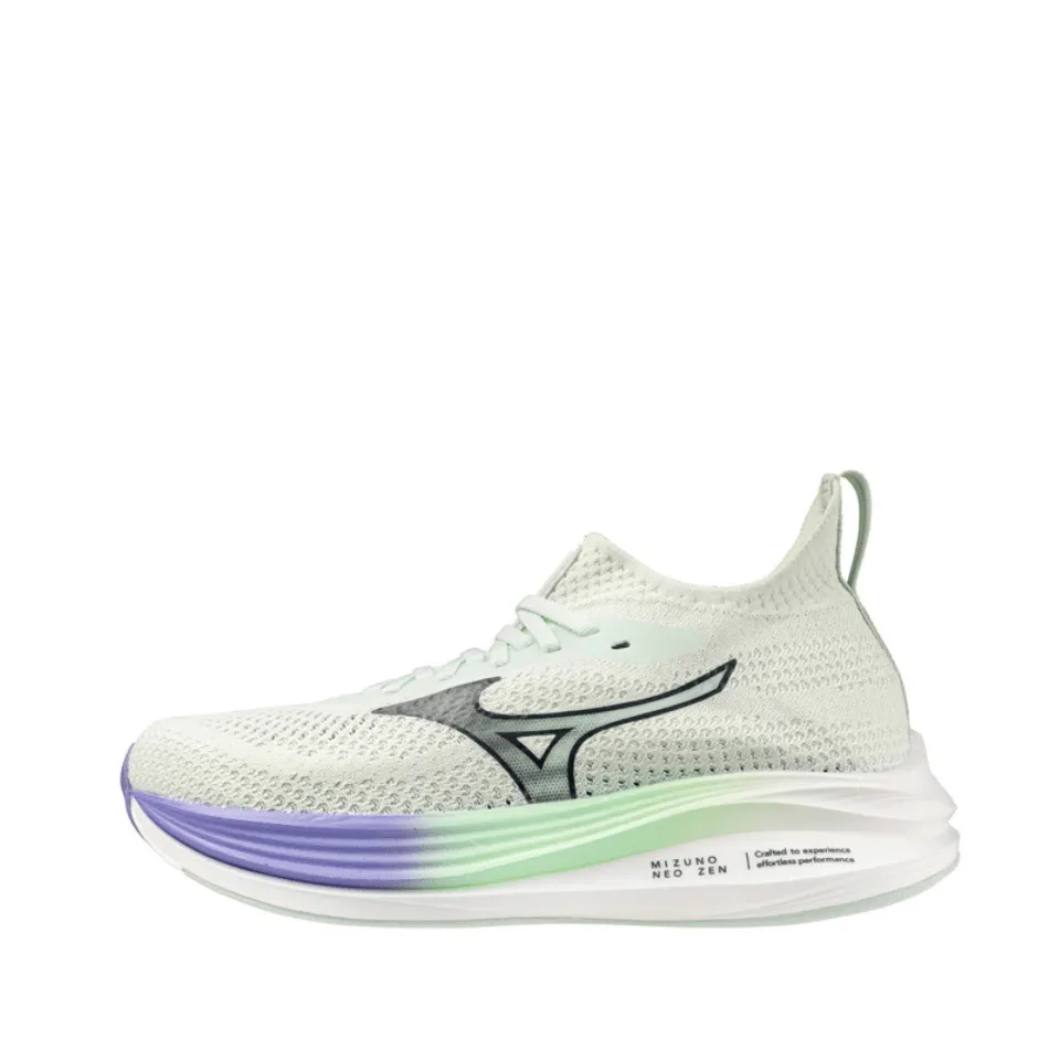 Mizuno Damen Neo Zen Laufschuhe in Hauch von Minzgrün/Indientinte/Paisley Lila SS25 Schuhe_Mizuno