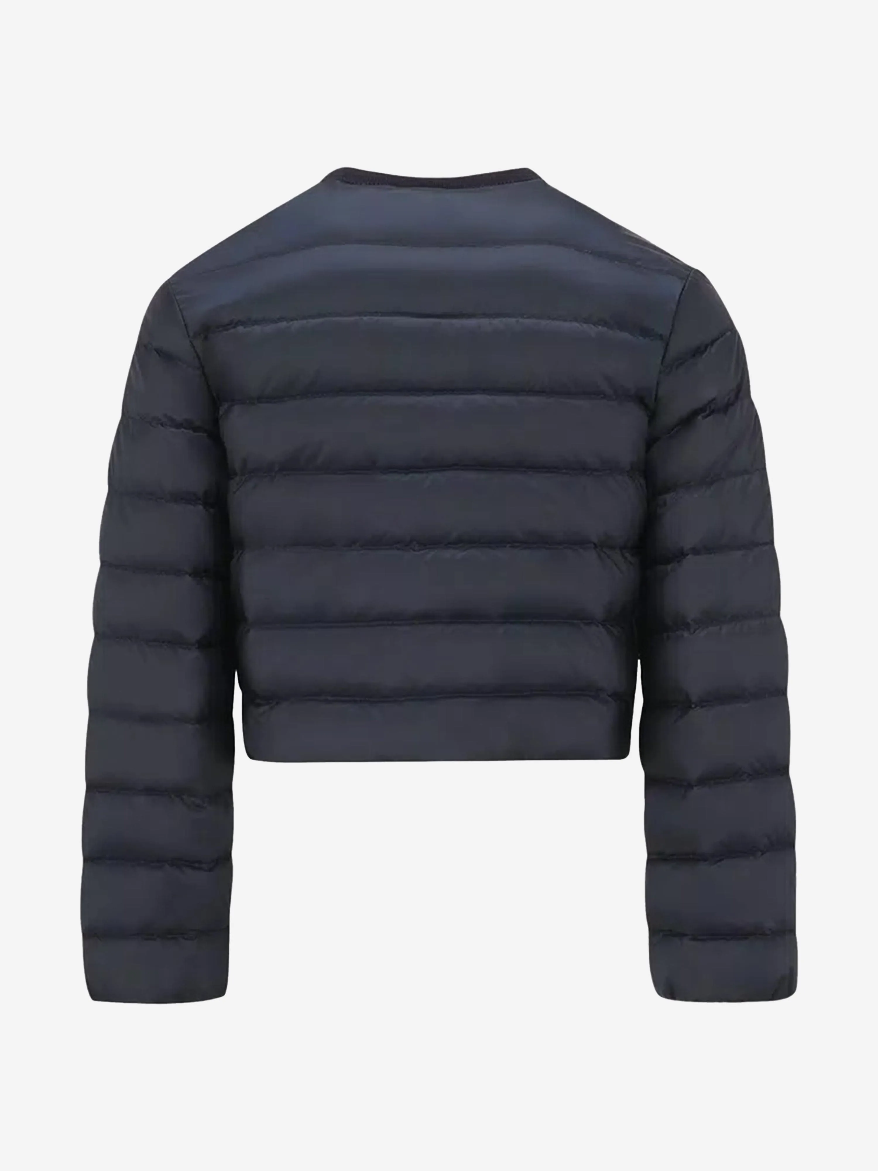 Moncler Enfant Mädchen Daunengefütterte Nubia Jacke in Marine