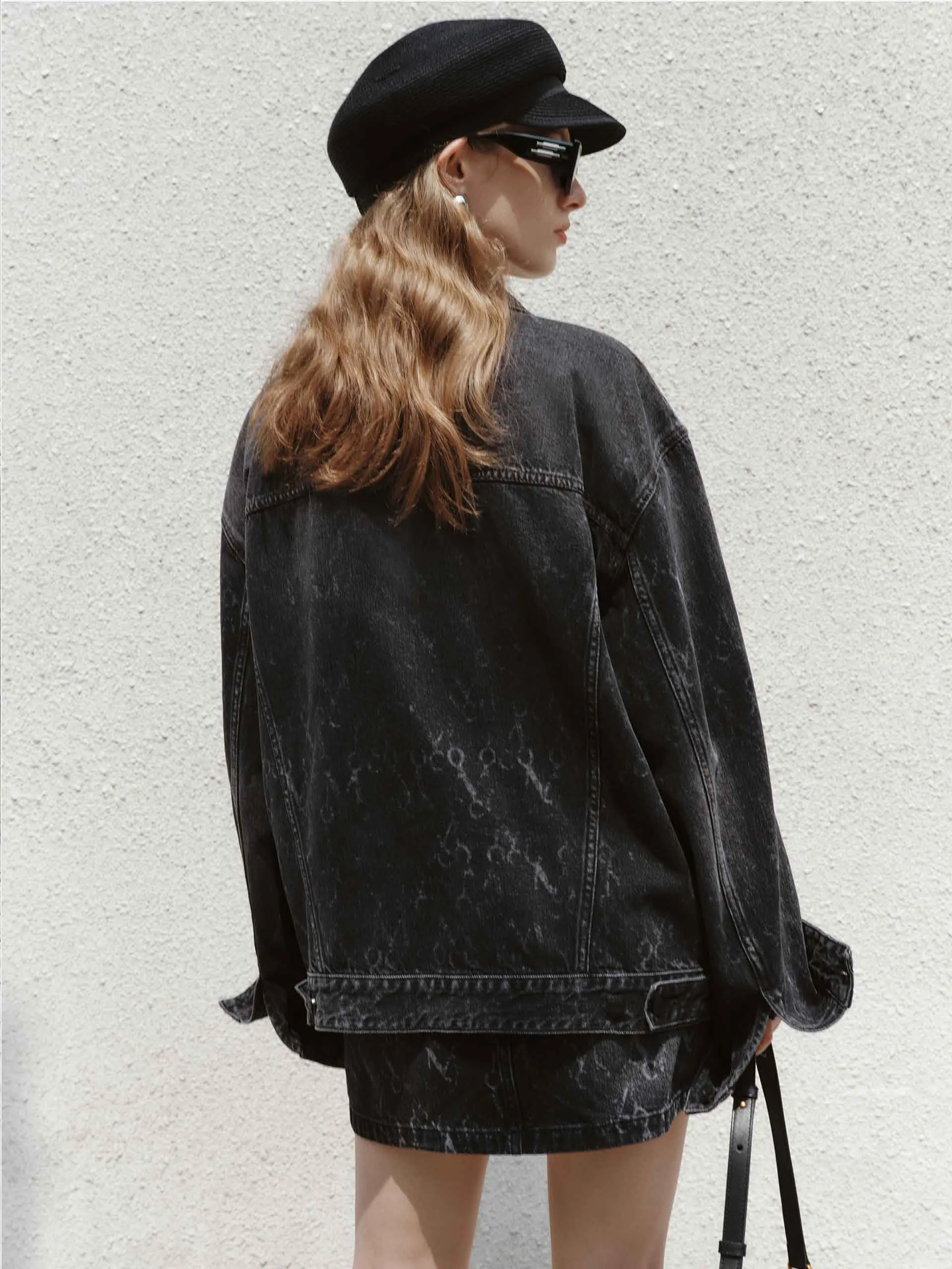 Monogram Denim Jacke