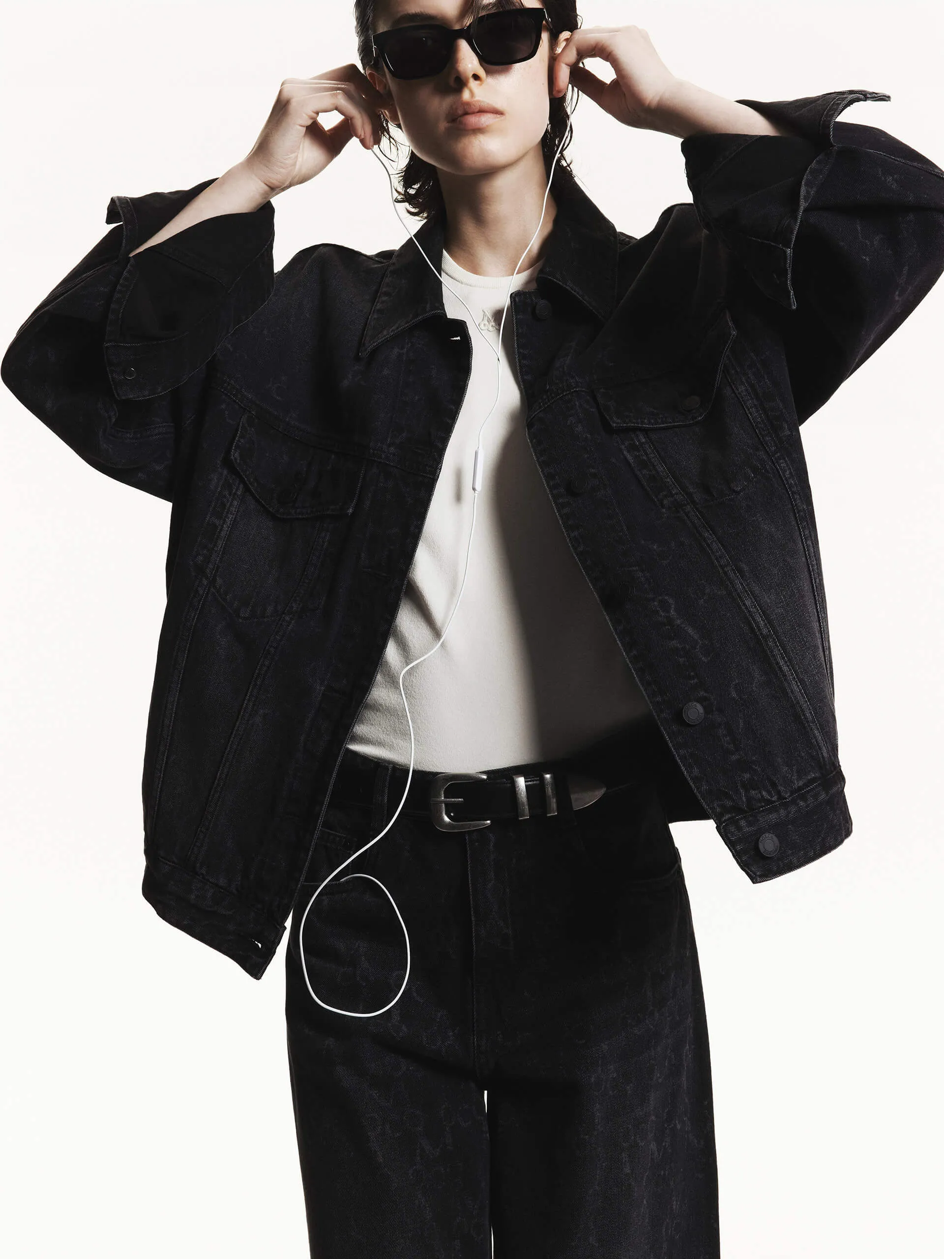 Monogram Denim Jacke