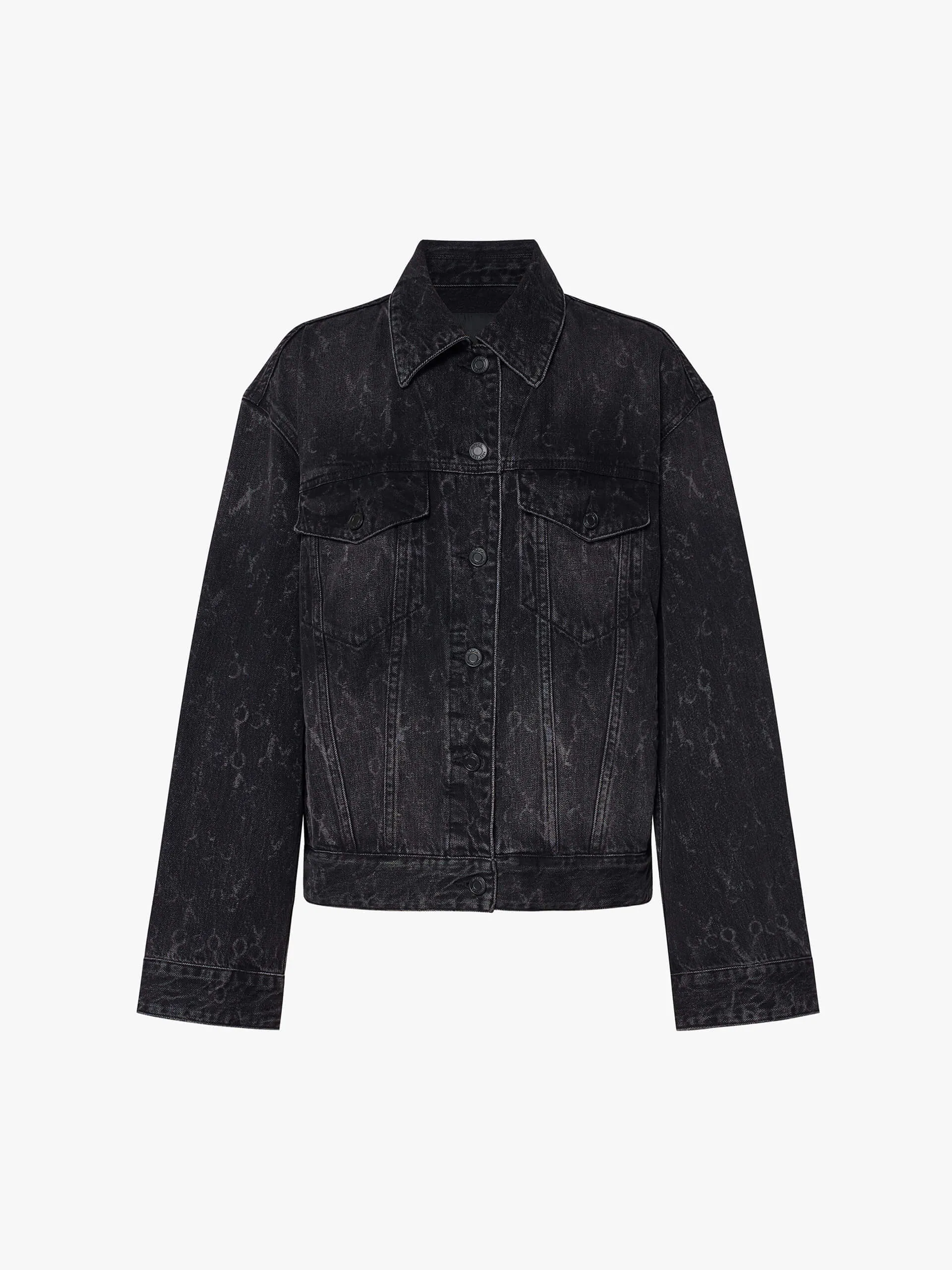 Monogram Denim Jacke