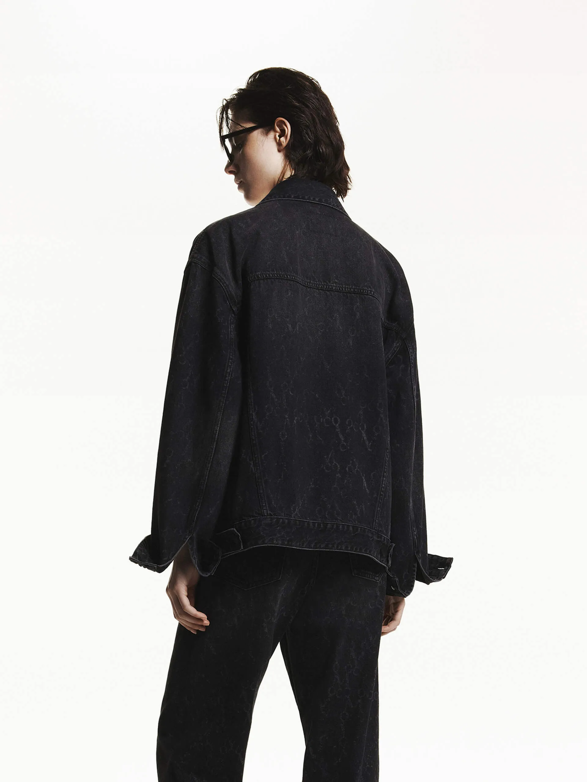 Monogram Denim Jacke