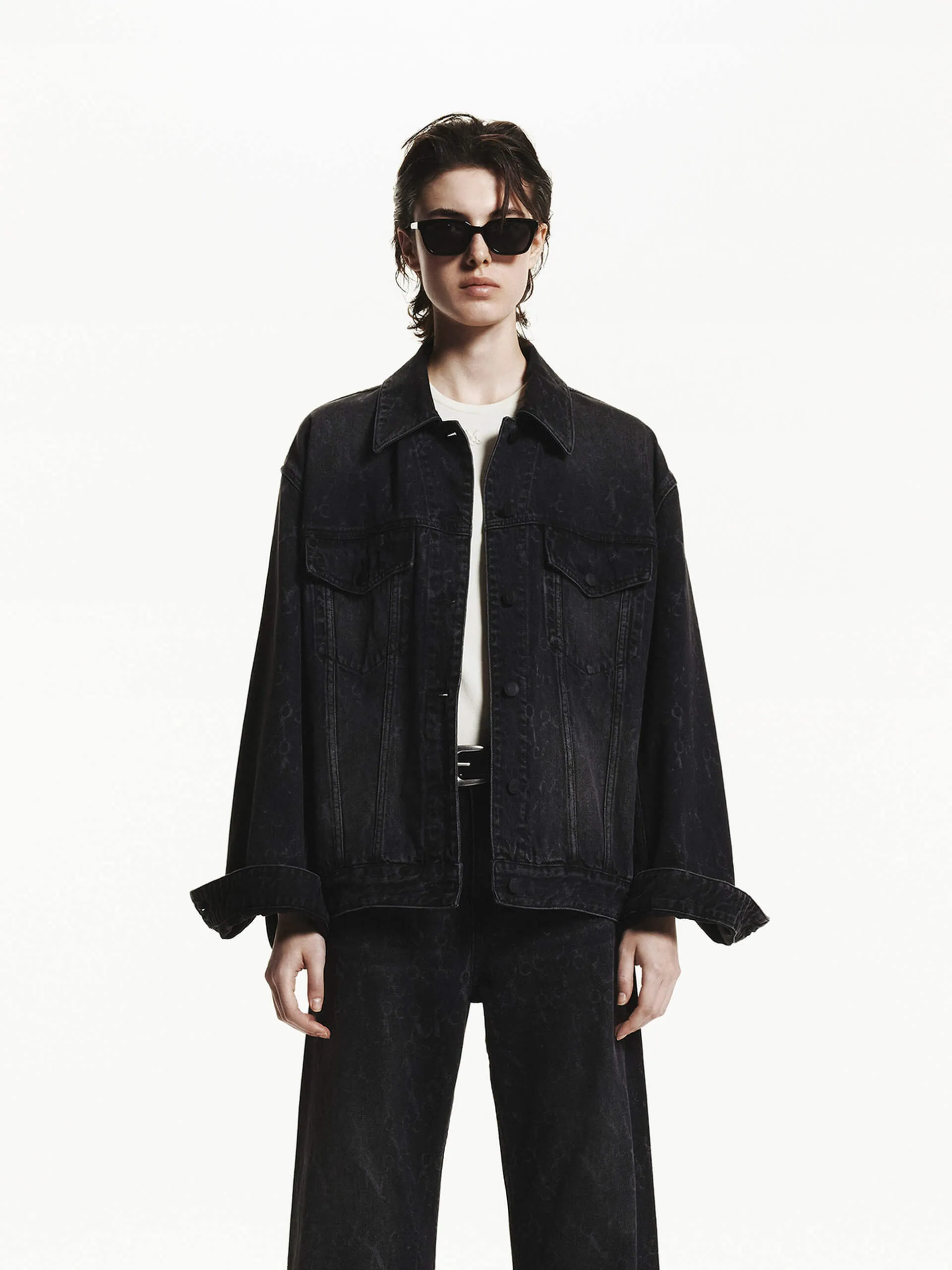 Monogram Denim Jacke