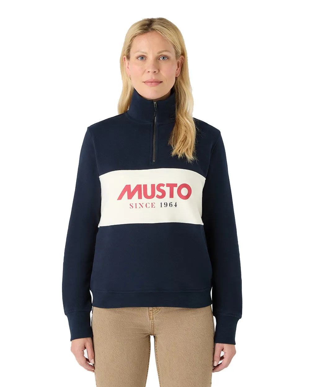 Musto Damen Classic Halbzip-Pullover Musto Kleidung