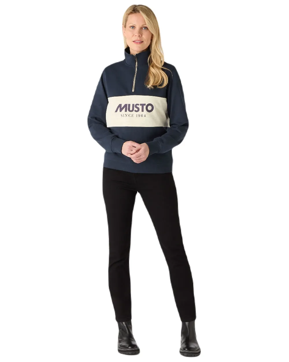 Musto Damen Classic Halbzip-Pullover Musto Kleidung