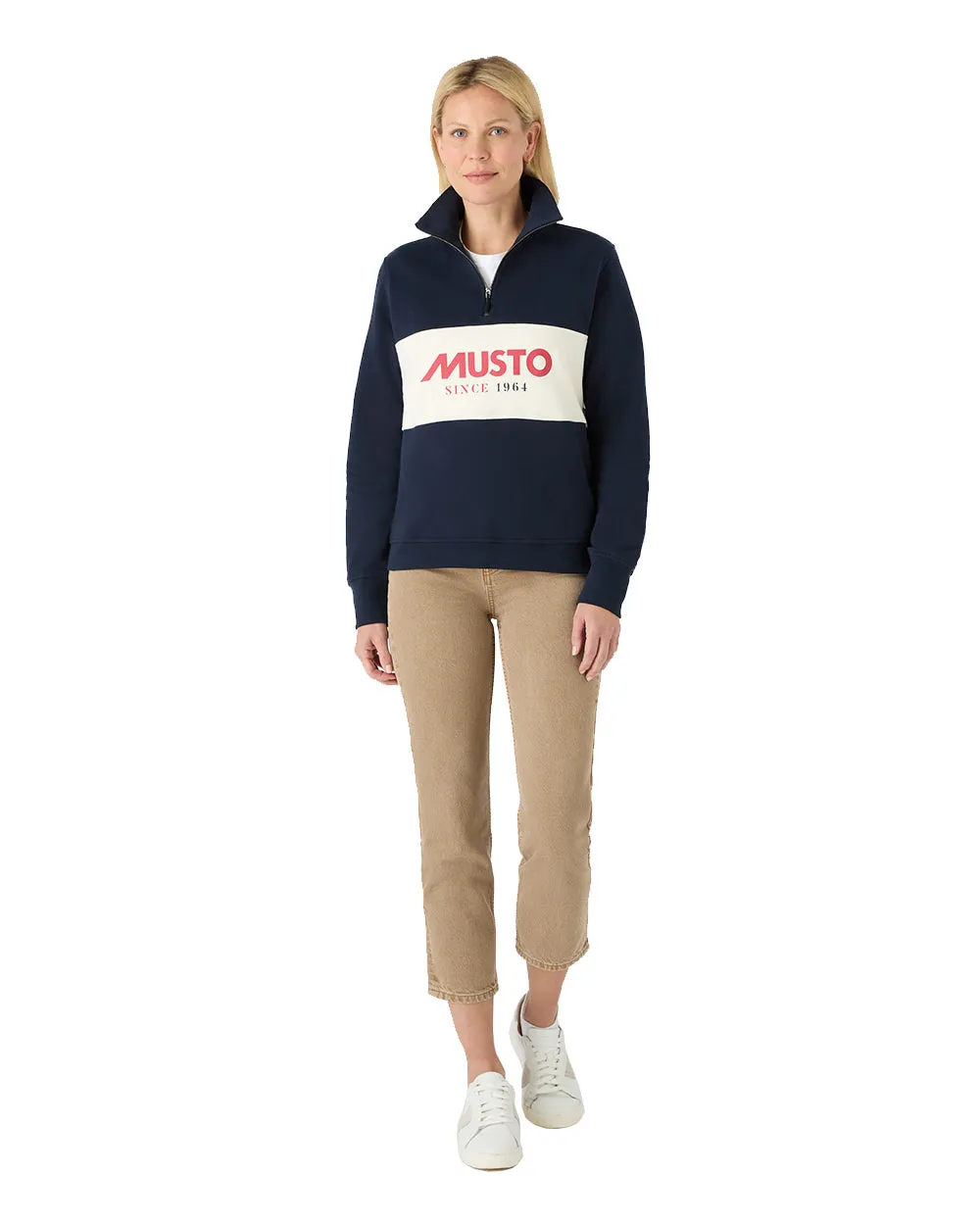 Musto Damen Classic Halbzip-Pullover Musto Kleidung