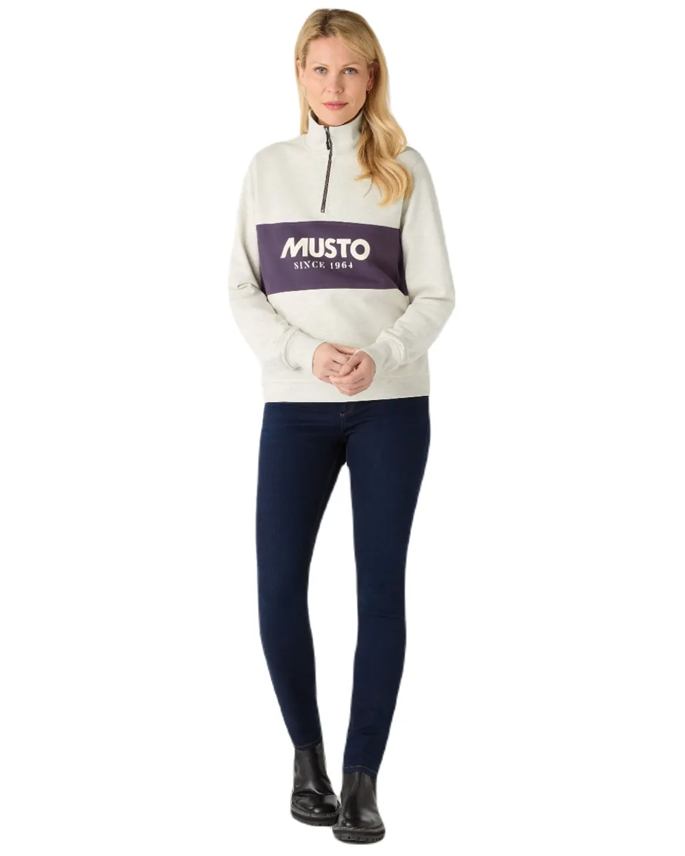 Musto Damen Classic Halbzip-Pullover Musto Kleidung