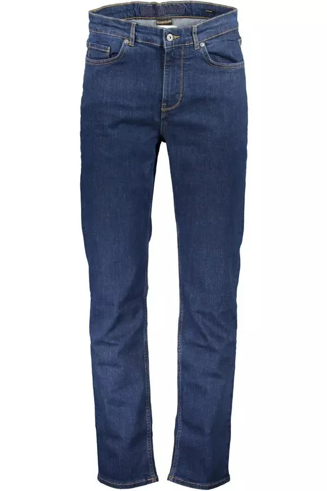 Napapijri Chic Regular Fit Designer-Herrenjeans mit 5 Taschen